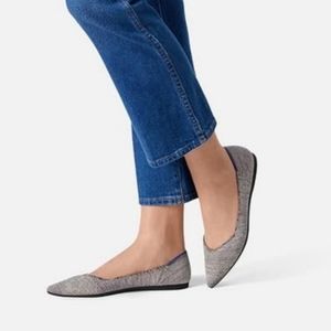 Rothy's Taupe Heather The Point Flats RETIRED